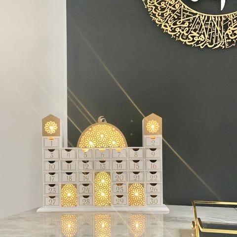 Light Mosque Ramadan Calendar