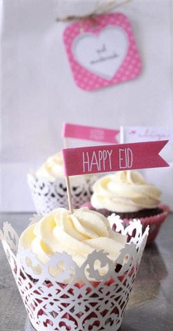 Eid cake topper