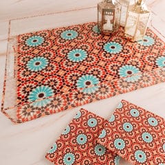 Moroccan Tray and Coasters Set
