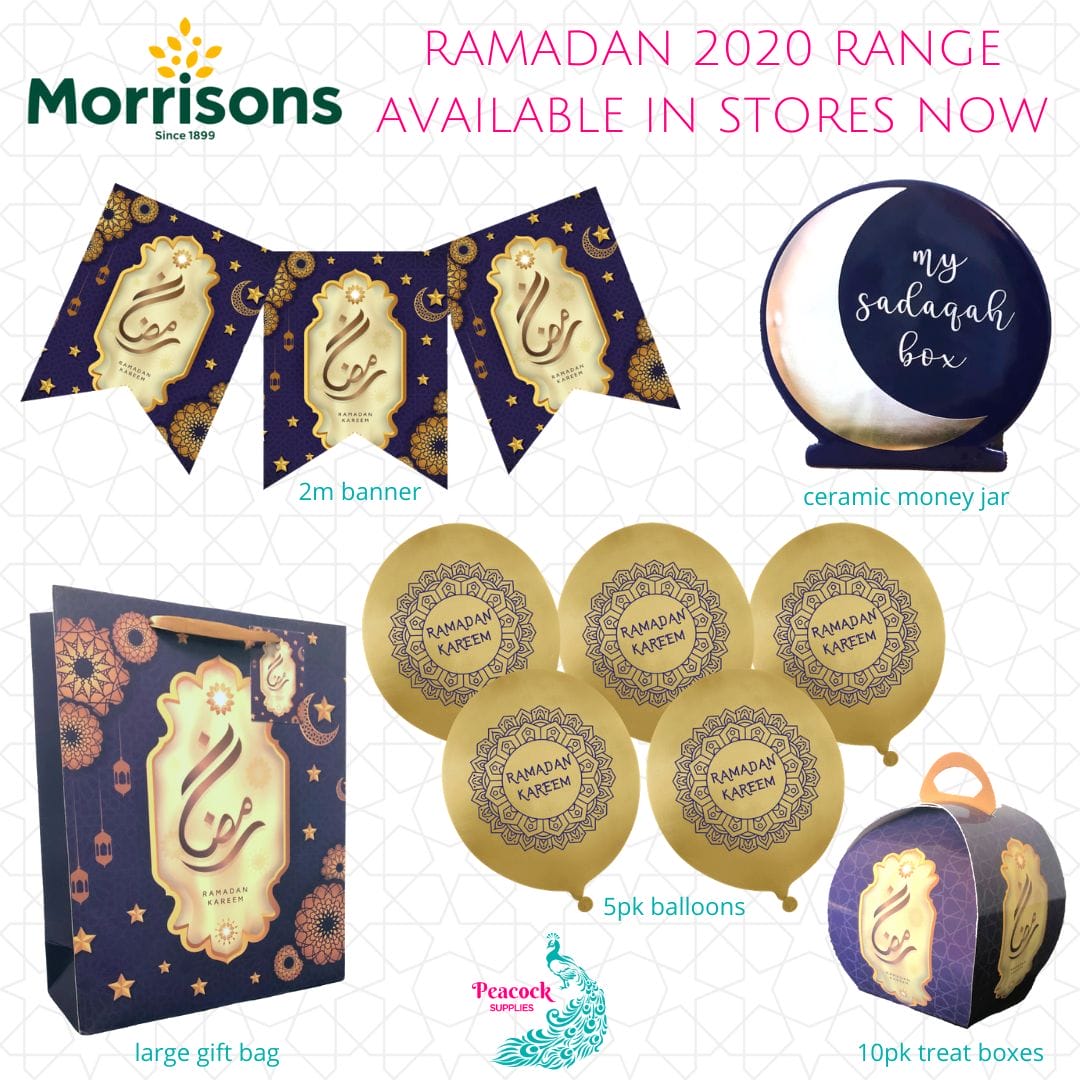 Morrison's Ramadan 2020 Range - Peacock Supplies