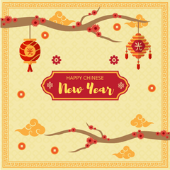 Happy Chinese New Year Greeting Cards