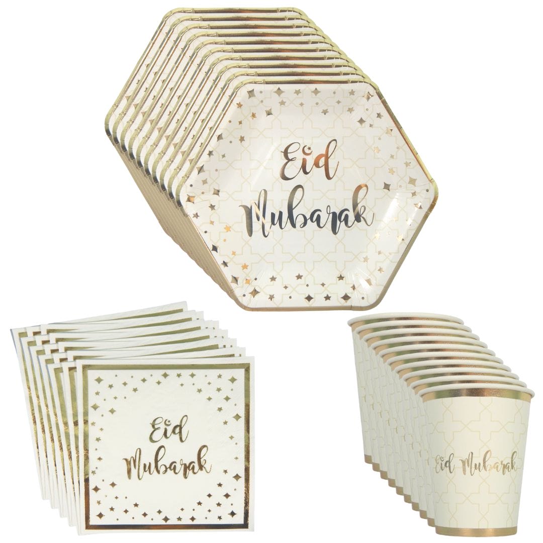 Family Bundle - Eid - Cream & Gold