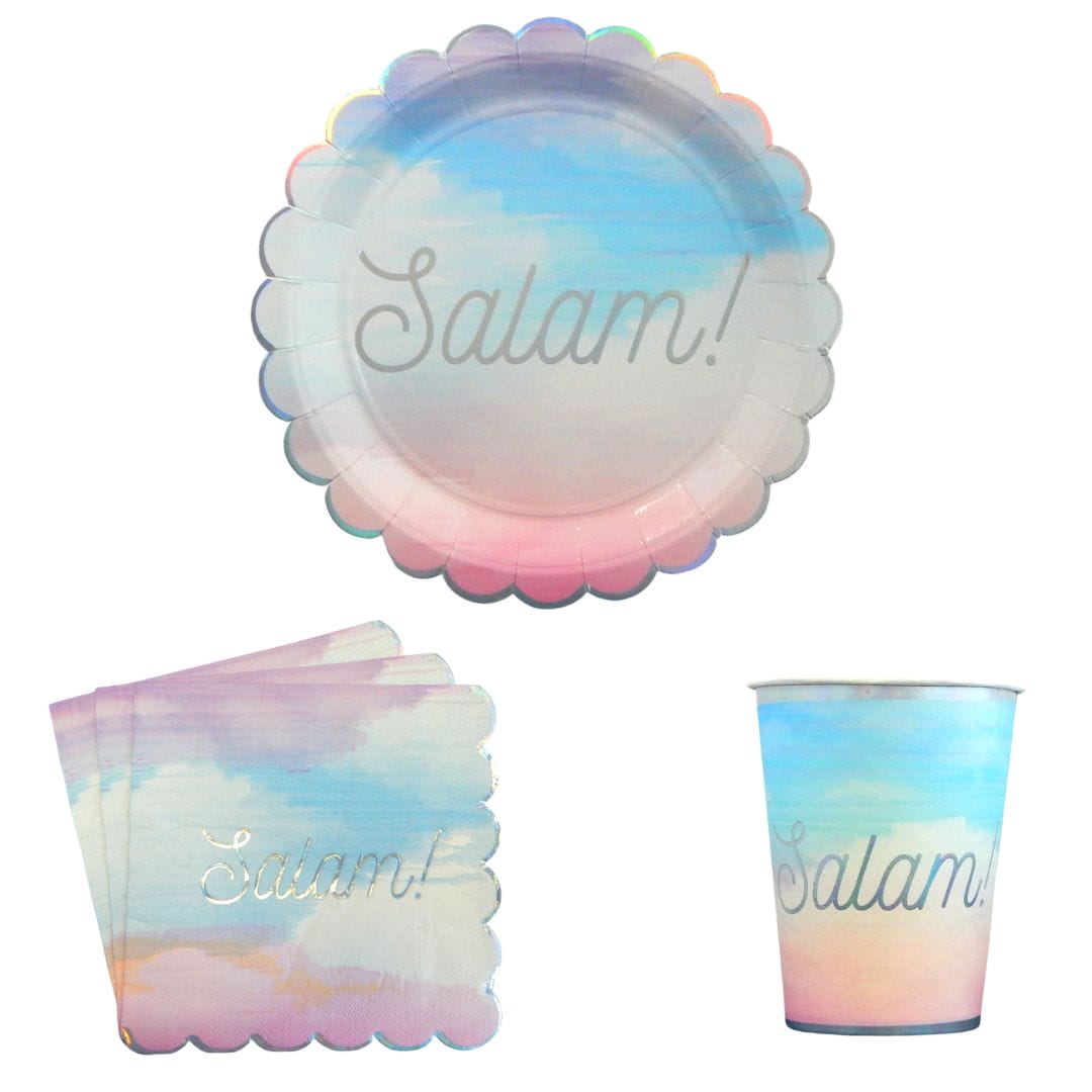 Salam Party Pack – Pastel & Iridescent