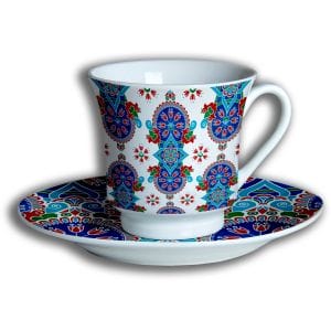 Turkish - 12pc Tea Set - Peacock Supplies