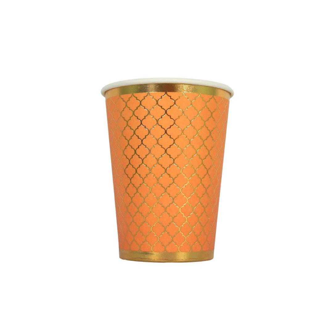 Moroccan Amber Party Cups – 10 pack