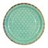 Moroccan Teal Party Plates - 10 pack - Peacock Supplies
