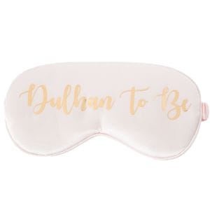 Dulhan To Be Eye Mask - Rose Gold - Peacock Supplies