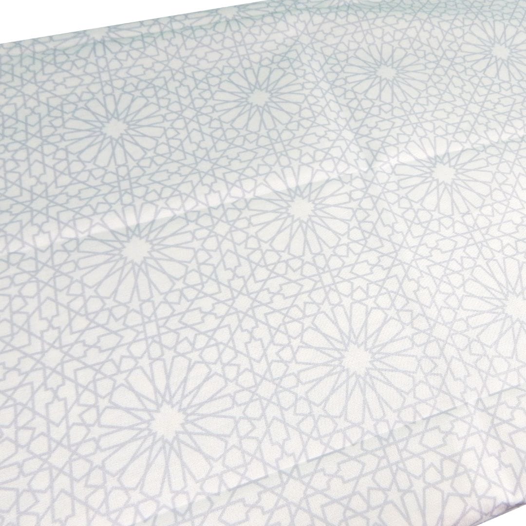 Geometric Table Cover - Grey - Peacock Supplies