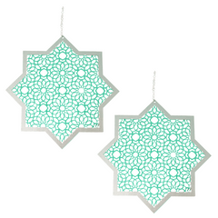 Hanging Star and Chain - 2pk