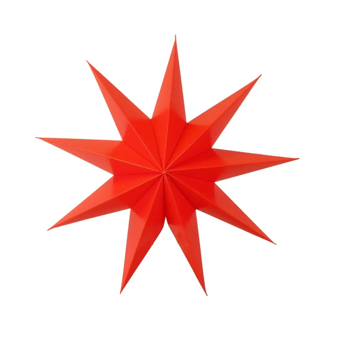 Hanging Star (30cm) – Red