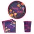 Happy Diwali Party Pack - Purple & Pink - Peacock Supplies