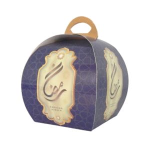 Ramadan Kareem Treat Boxes (10pk) - Blue - Peacock Supplies