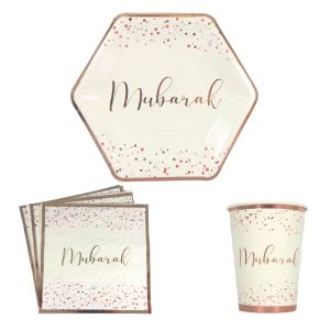 Mubarak Party Pack - Confetti - Peacock Supplies