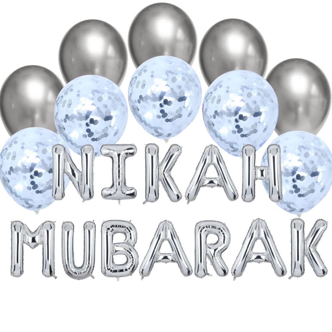 Balloon Bundle – Nikah Mubarak