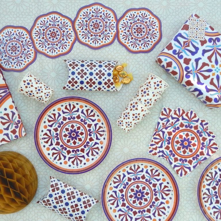 Click to see our Turkish Tales Collection and matching party accessories!