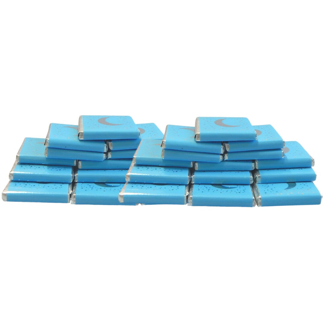 Milk Chocolate Squares (30pk) - Blue