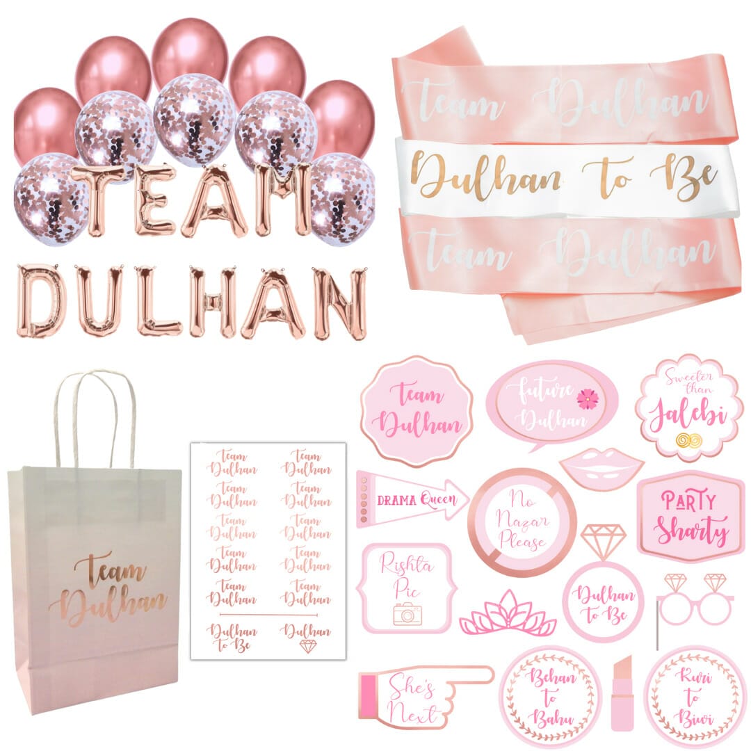 Dulhan Shower Bridal Party Kit