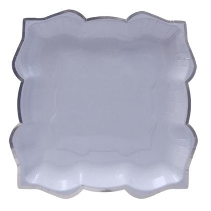 Lotus Large Party Plates (10pk) - Lavender (Violet)