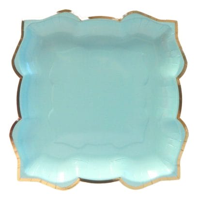 Lotus Large Party Plates (10pk) - Sky (Blue)