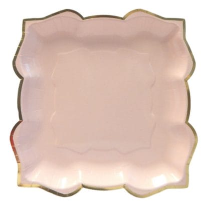 Lotus Large Party Plates (10pk) - Blush (Pink)