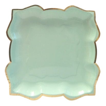 Lotus Large Party Plates (10pk) - Jade (Mint)