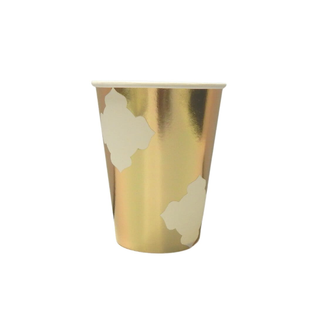 Lotus Party Cups (10pk) – Gold