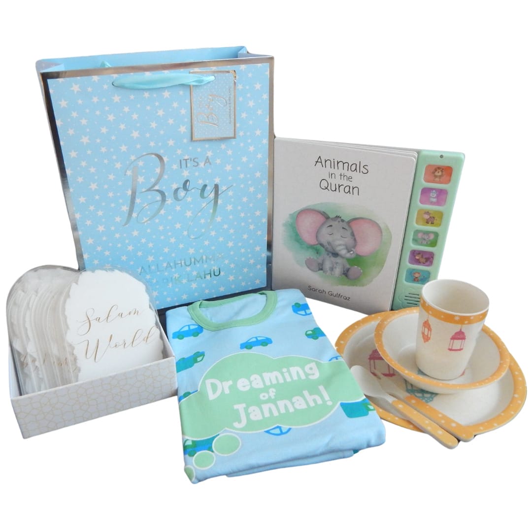 New Baby Boy Gift Bundle (5pk)