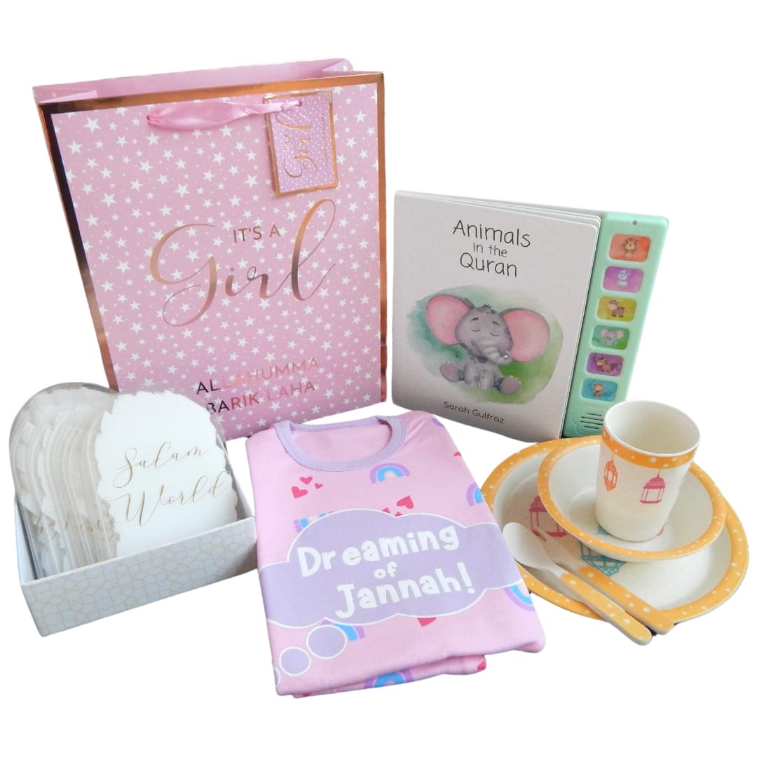 New Baby Girl Gift Bundle (5pk)