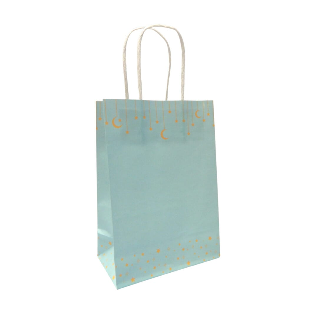 Moon & Stars Treat Bags (10pk) - Blue