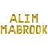 Alim Mabrook Foil Balloons