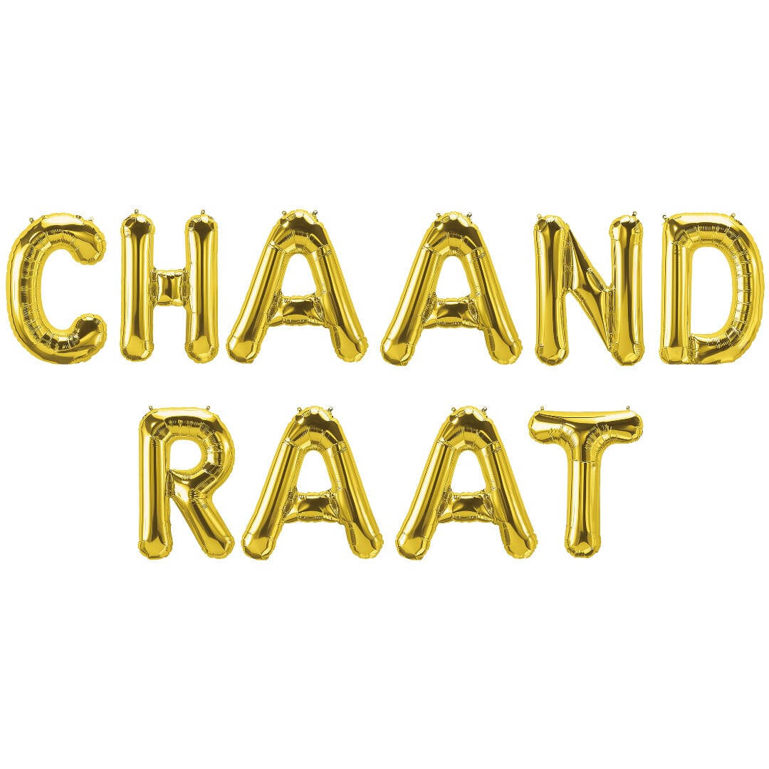 Chaand Raat Foil Balloons