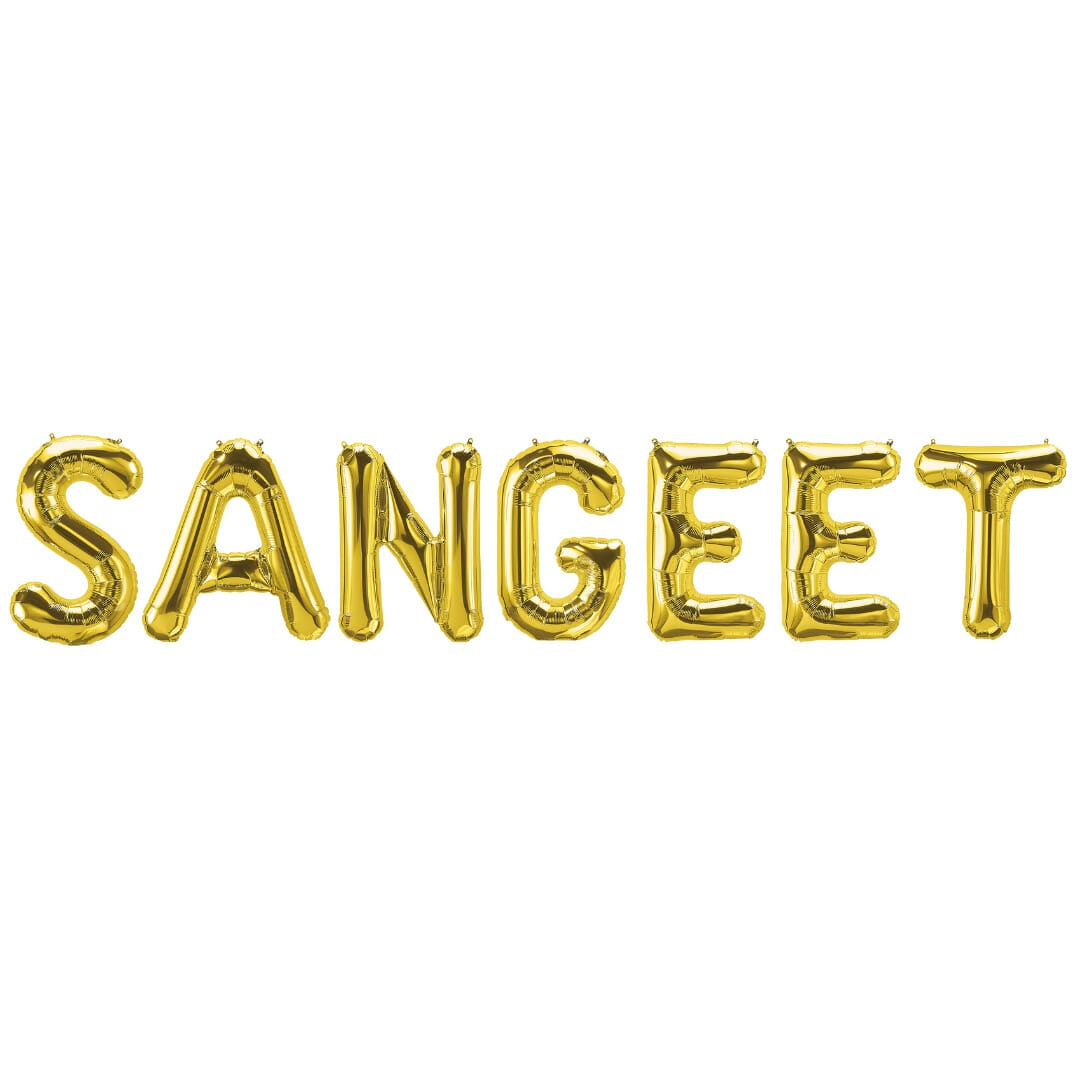 Sangeet Foil Balloons