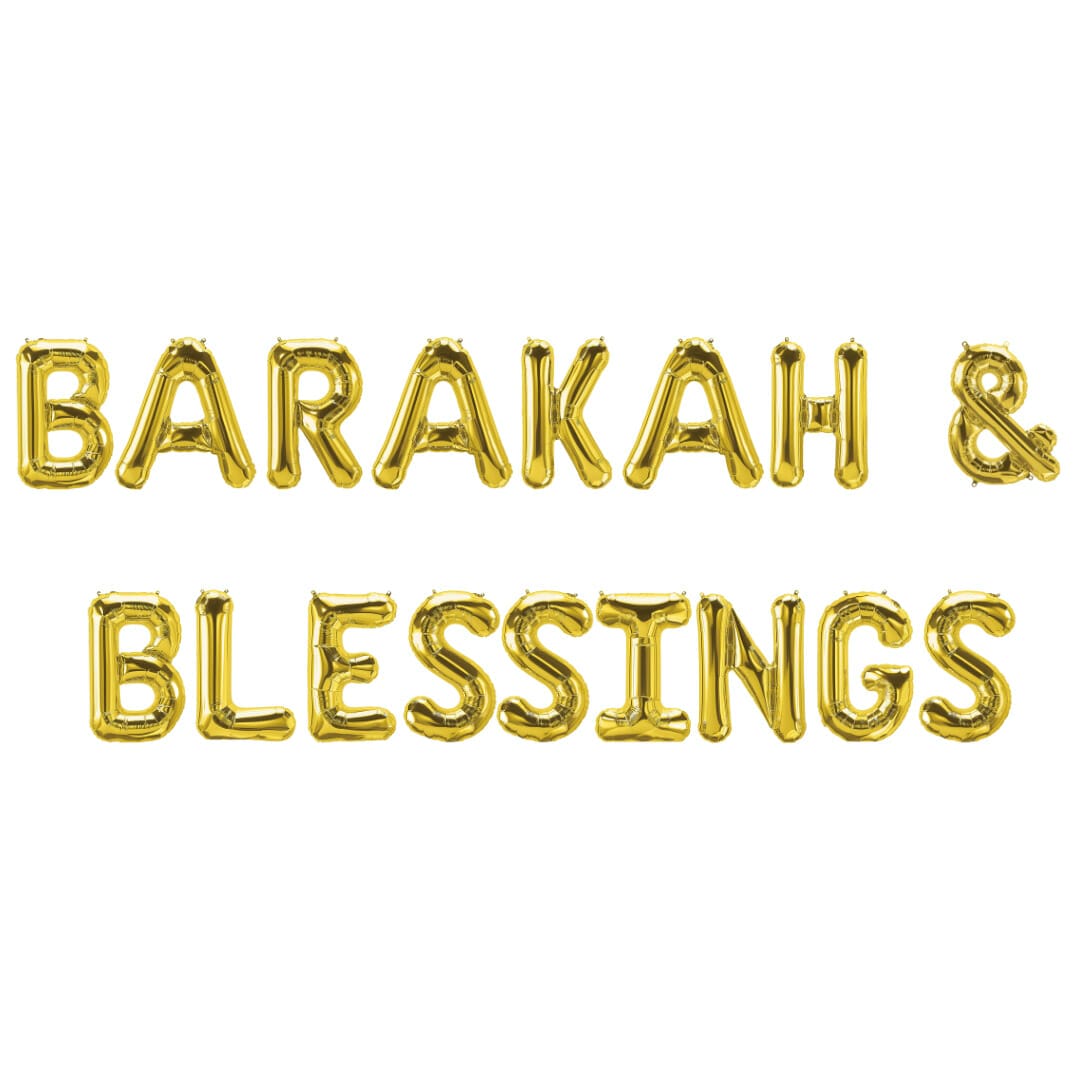 Barakah & Blessings Foil Balloons