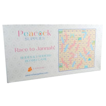 Race to Jannah - Slides & Ladders Board Game