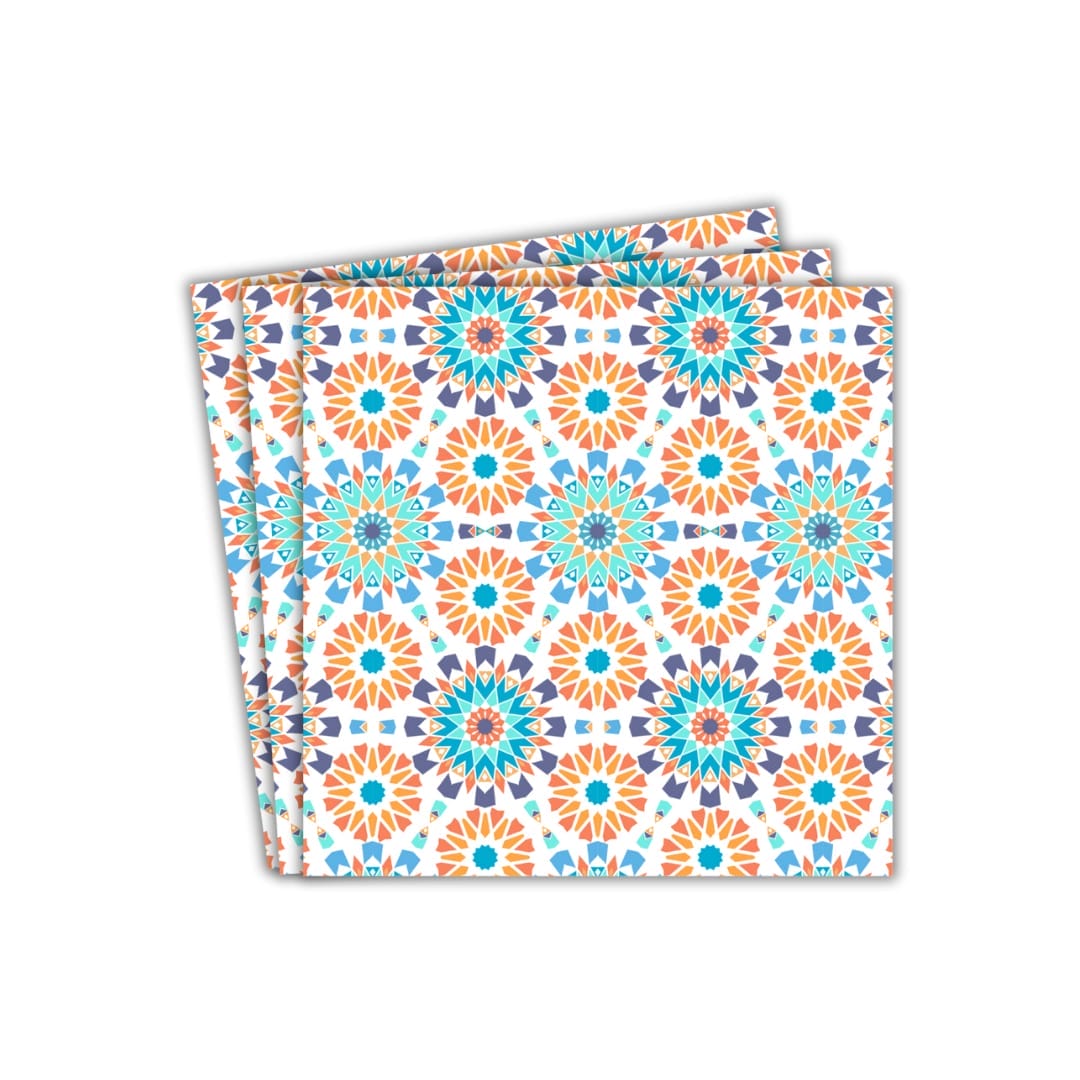 Marrakesh Party Paper Napkins (20pk) - Orange
