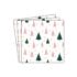 Forest Party Paper Napkins (20pk) - White & Pink