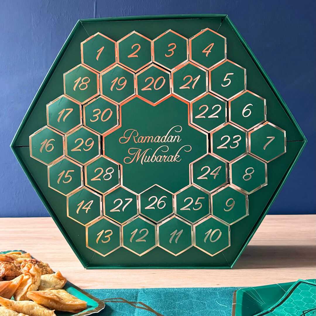 Ramadan Honeycomb Countdown Calendar