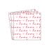 Love Party Paper Napkins (20pk) - Pink Hearts