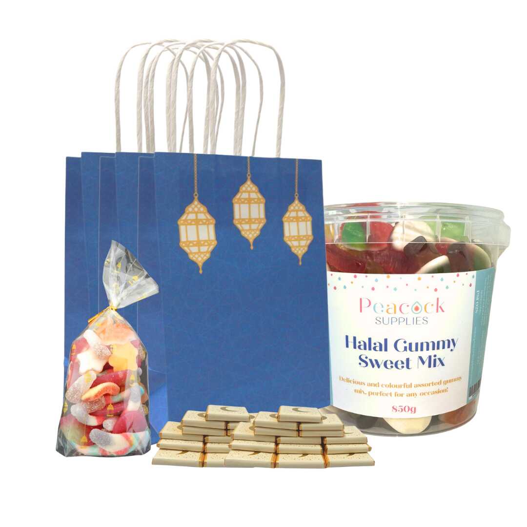 Gold Lanterns Treat Bag Bundle (10pk) - Navy