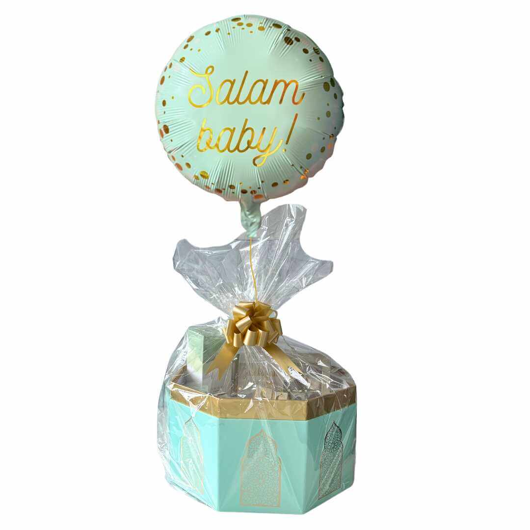 Salam Baby Large Hamper Gift Box & Balloon