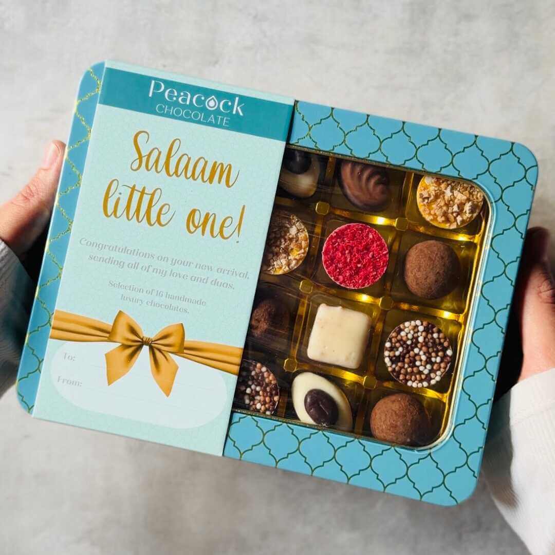 Luxury Chocolate Selection Gift Tin (16pk) - Salaam Baby
