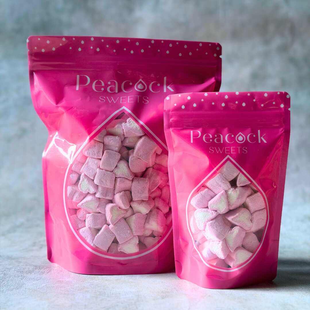 Small Heart Marshmallows